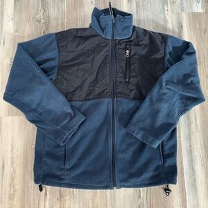 Columbia Blue and Black Men's Jacket size medium